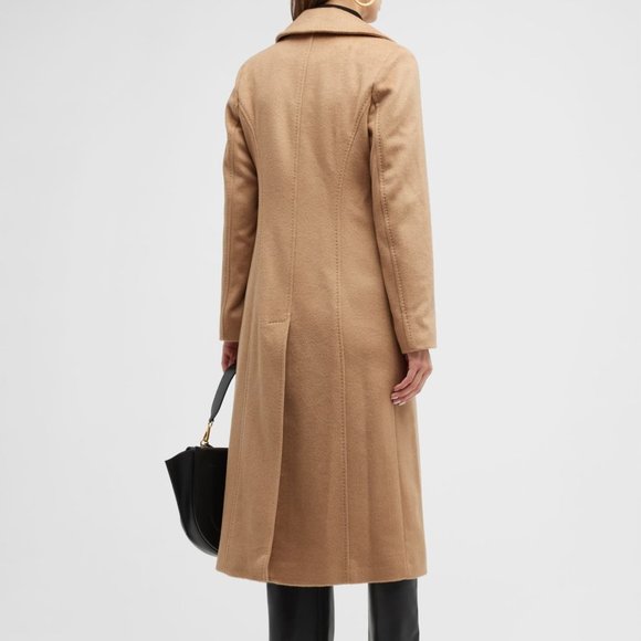 SOPHIA CASHMERE CAMEL HAIR LONG COAT NWT - Picture 5 of 7